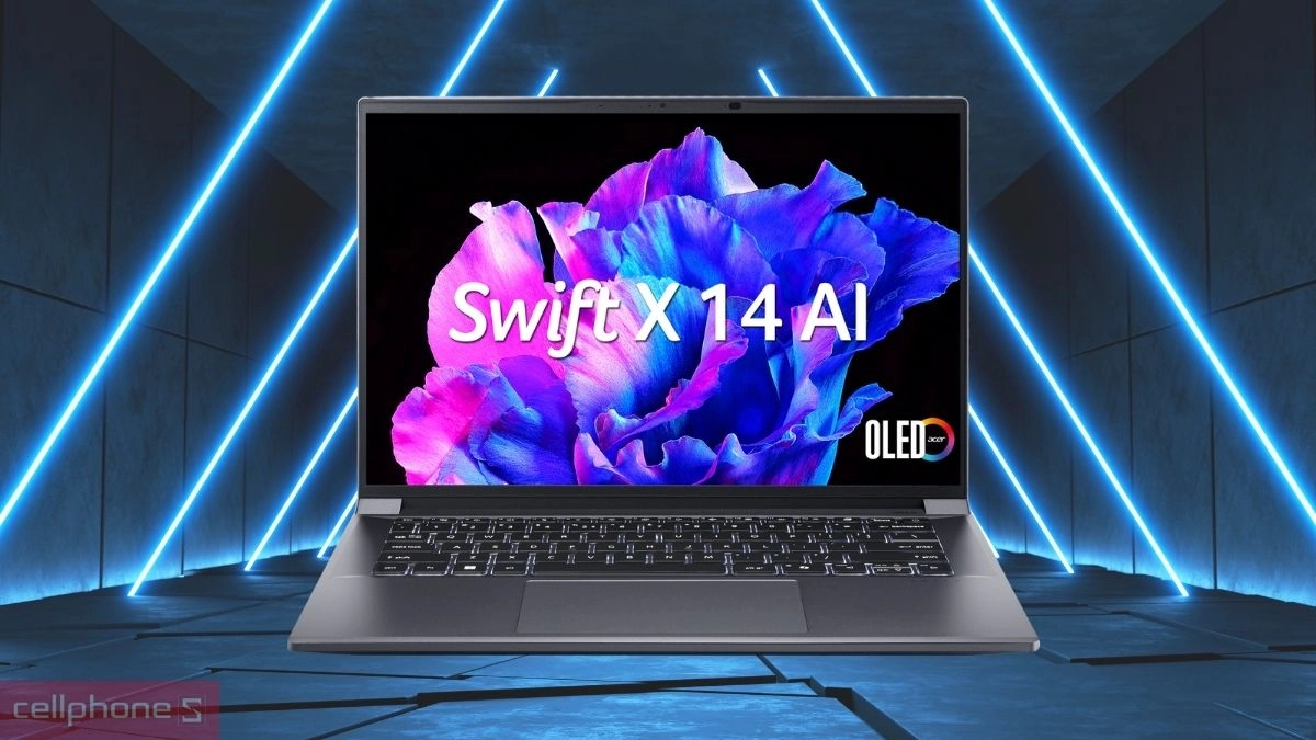 Màn hình laptop Acer Swift X AI OLED SFX14-72G-79UW
