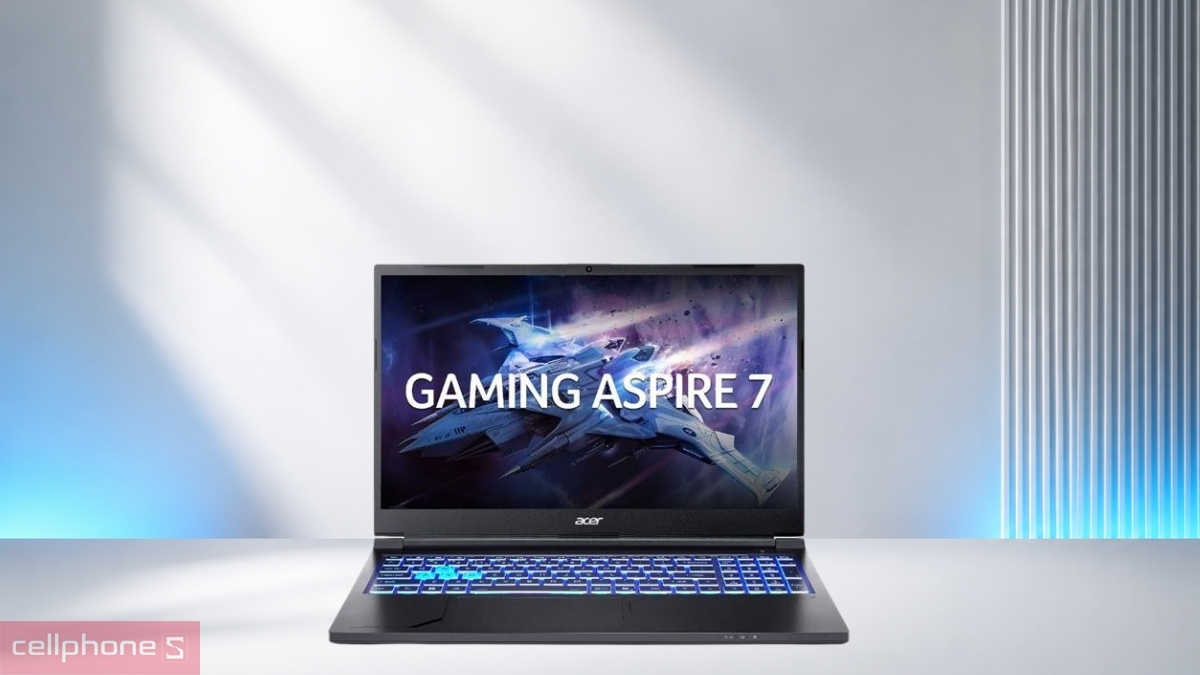 Chip Intel Core 5 210H hiệu năng cao trên Laptop Acer Gaming Aspire 7 A715-59G-59RD
