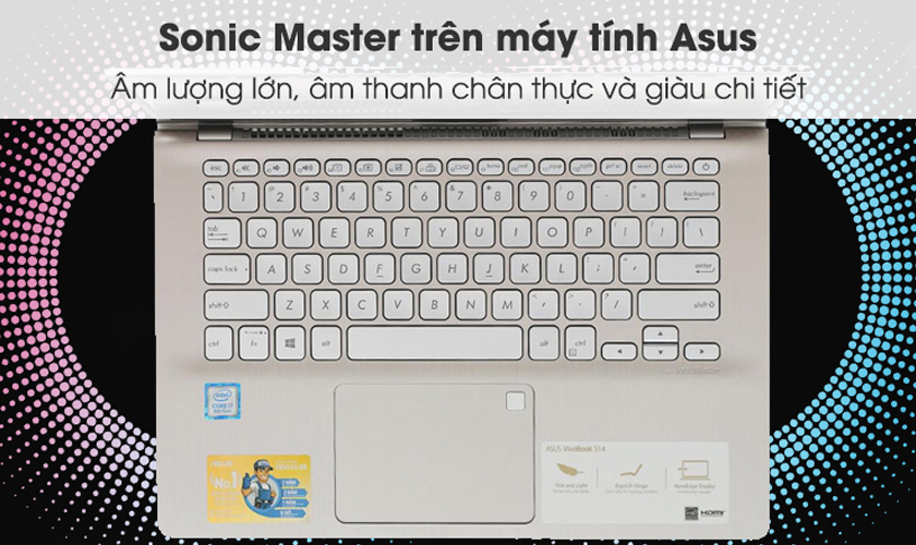 Âm thanh SonicMaster sống động, lọc bỏ tiếng ồn và nâng cao độ rõ nét