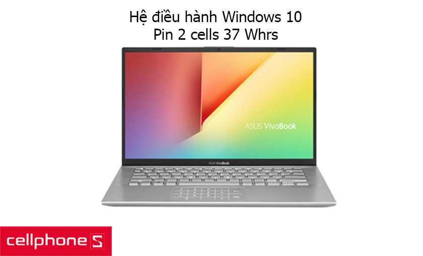 Hệ điều hành Windows 10 và thời lượng pin khá tốt