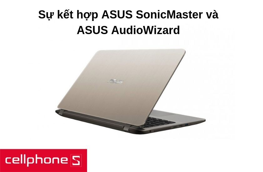 Trải nghiệm âm thanh tuyệt hảo với công nghệ ASUS SonicMaster và ASUS AudioWizard