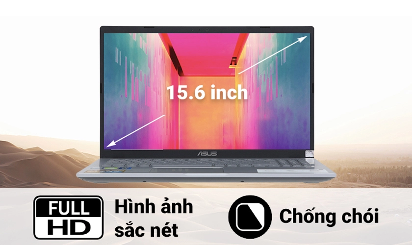 Màn hình NanoEdge 15.6” FullHD, công nghệ chống loá