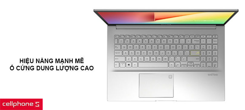 Thiết kế sang trọng, viền mỏng mở rộng không gian