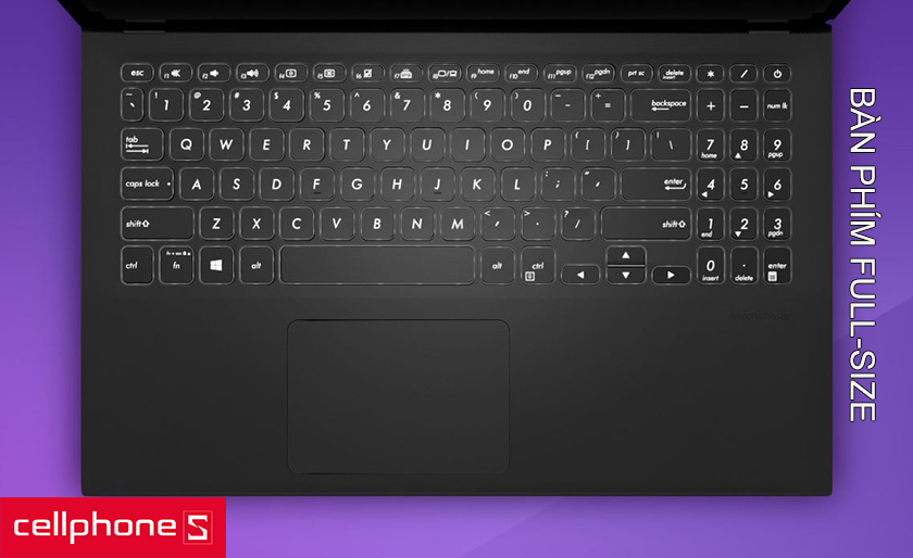 Bàn phím kích cỡ đầy đủ