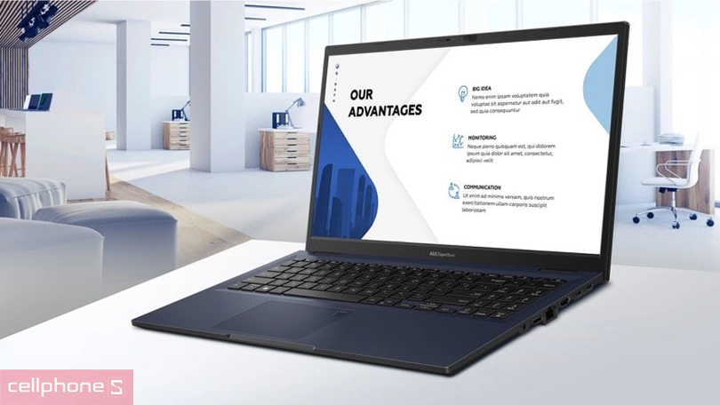 Thiết kế laptop ASUS ExpertBook B1 B1502CVA-NJ0175W
