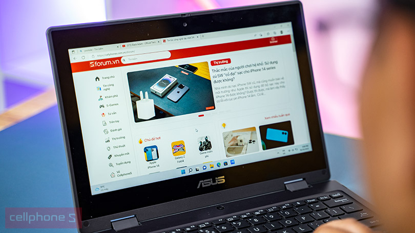 Đánh giá laptop Asus Flip BR1100FKA-BP1088W