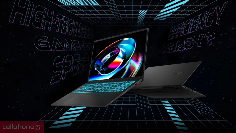 CPU - Card đồ hoạ - Tản nhiệt của laptop ASUS Gaming V16 V3607VH-RP024W