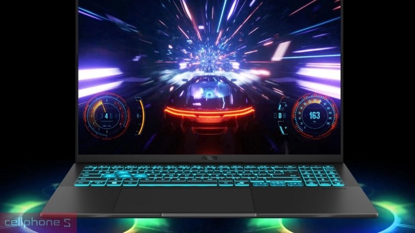 Màn hình, tần số quét của laptop ASUS Gaming V16 V3607VH-RP024W