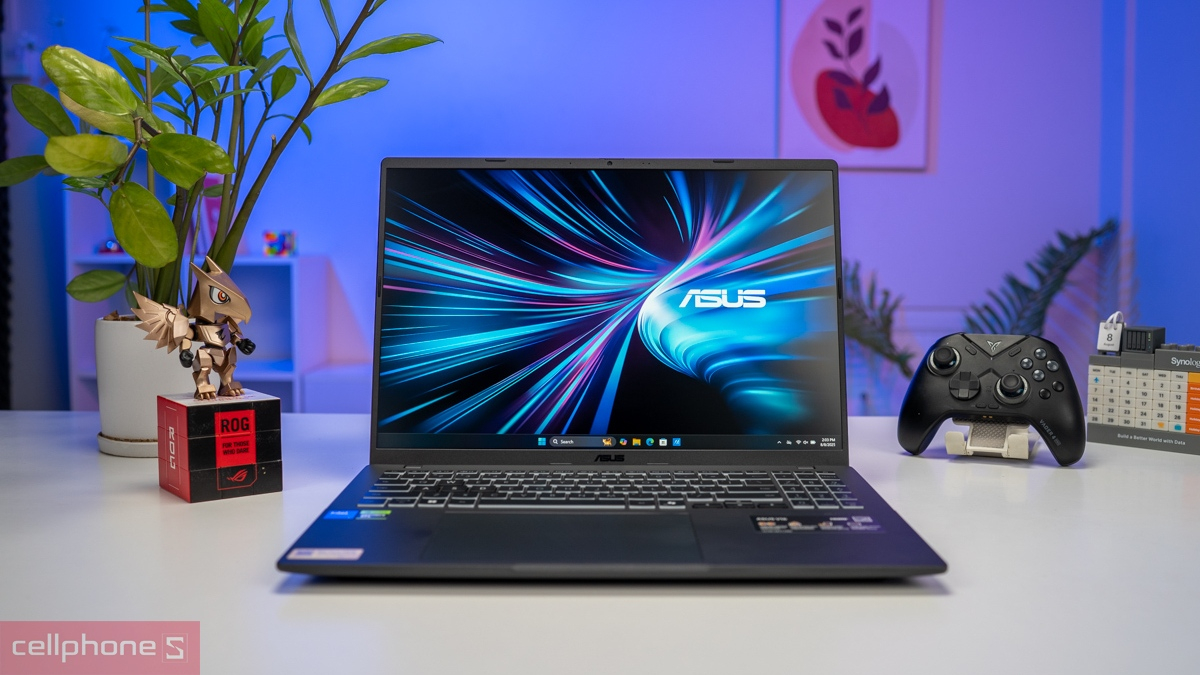 Asus Gaming V16 có dung lượng pin đến 63 Wh