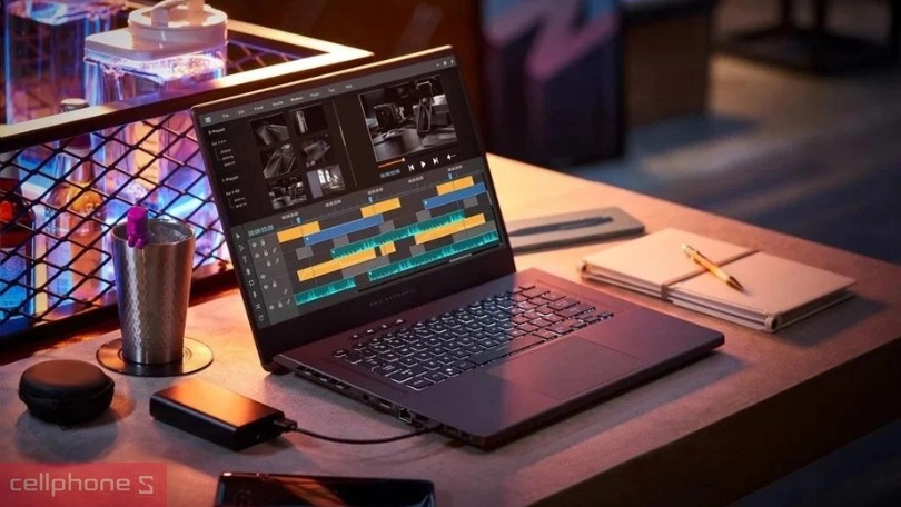 Thiết kế laptop Asus Gaming ROG ZEPHYRUS G16 GU603VU-N4019W