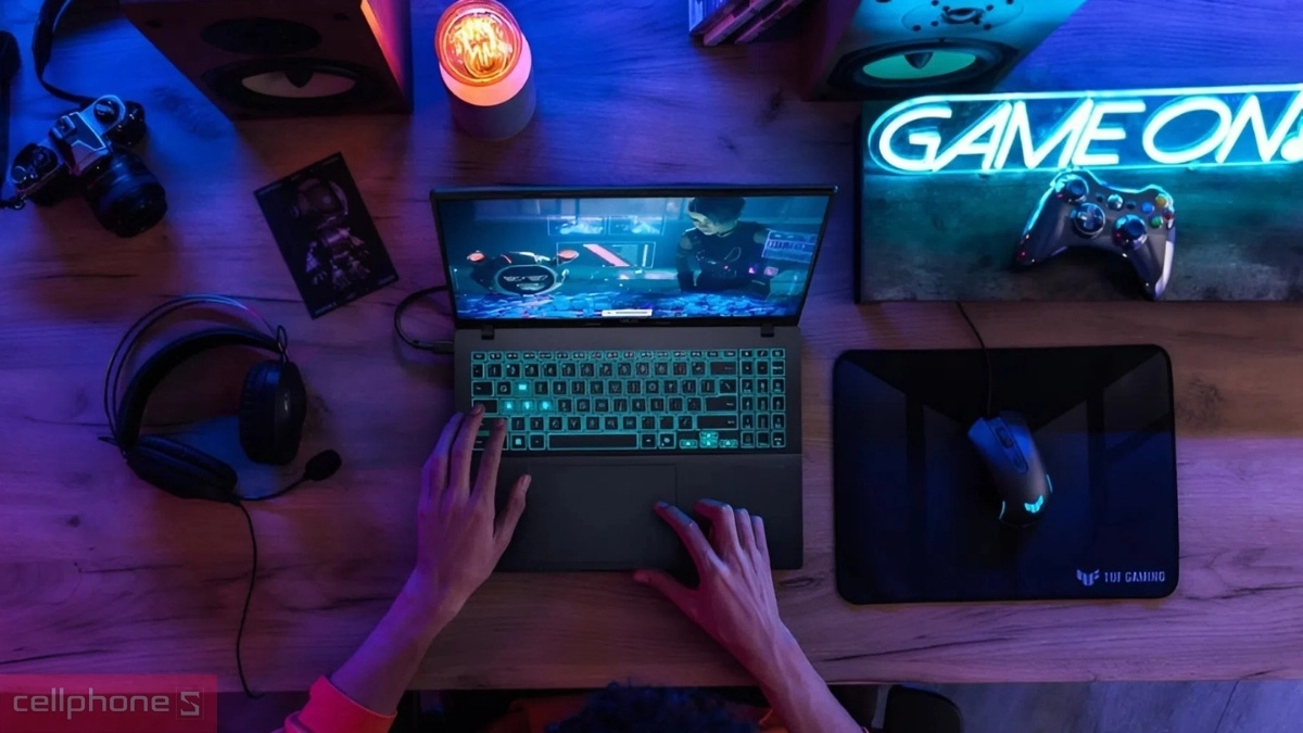 Thiết kế laptop ASUS Gaming V16 V3607VH-RP025W