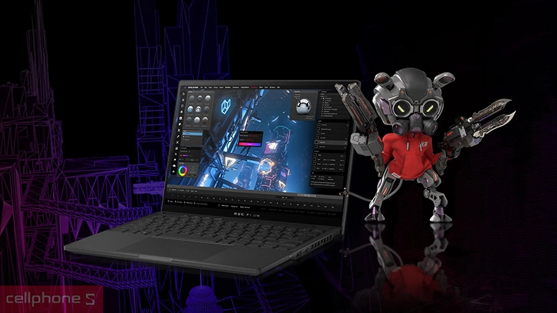 Cấu hình laptop Asus ROG Flow X13 GV302XU-MU223W