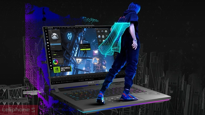 Laptop Asus Rog Strix G16 G614JV-N4455W - Hiệu năng vượt trội, tản nhiệt thông minh