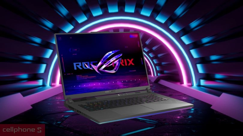 Thiết kế laptop Asus ROG STRIX G18 G814JIR-N6007W