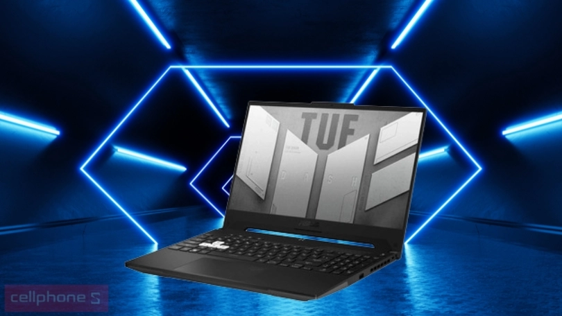 Thiết kế laptop Asus Tuf Dash F15 X517ZR-HN086W