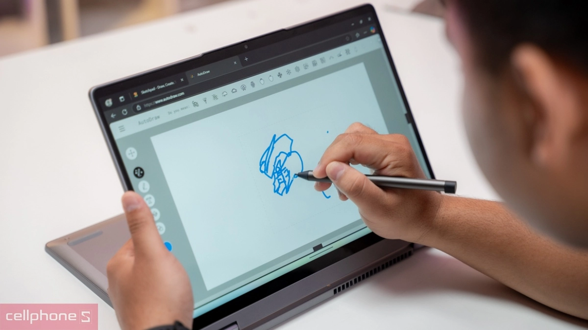 Lenovo IdeaPad Flex 5 có dung lượng pin cao 