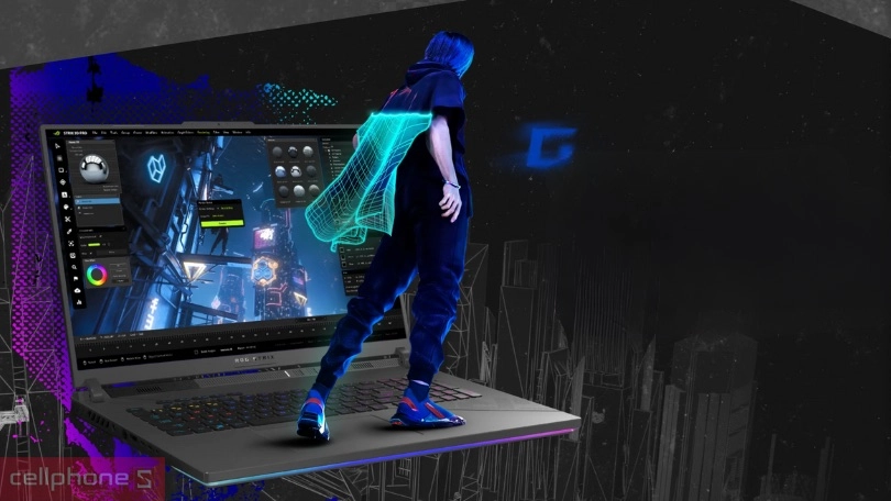 Khả năng đa nhiệm, lưu trữ của laptop Asus ROG Strix G18 G814JVR-N6089W