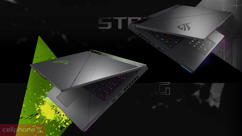 Thiết kế laptop Asus ROG Strix G18 G814JVR-N6089W