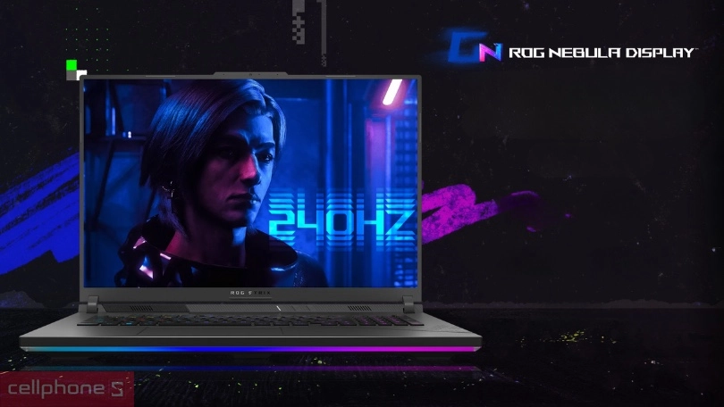 Màn hình và khả năng hiển thị của laptop Asus ROG Strix G18 G814JVR-N6089W