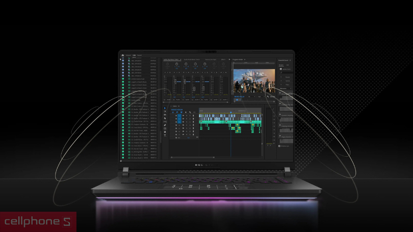 AI trên laptop Asus ROG Strix Scar 16 G635LW-RW175W