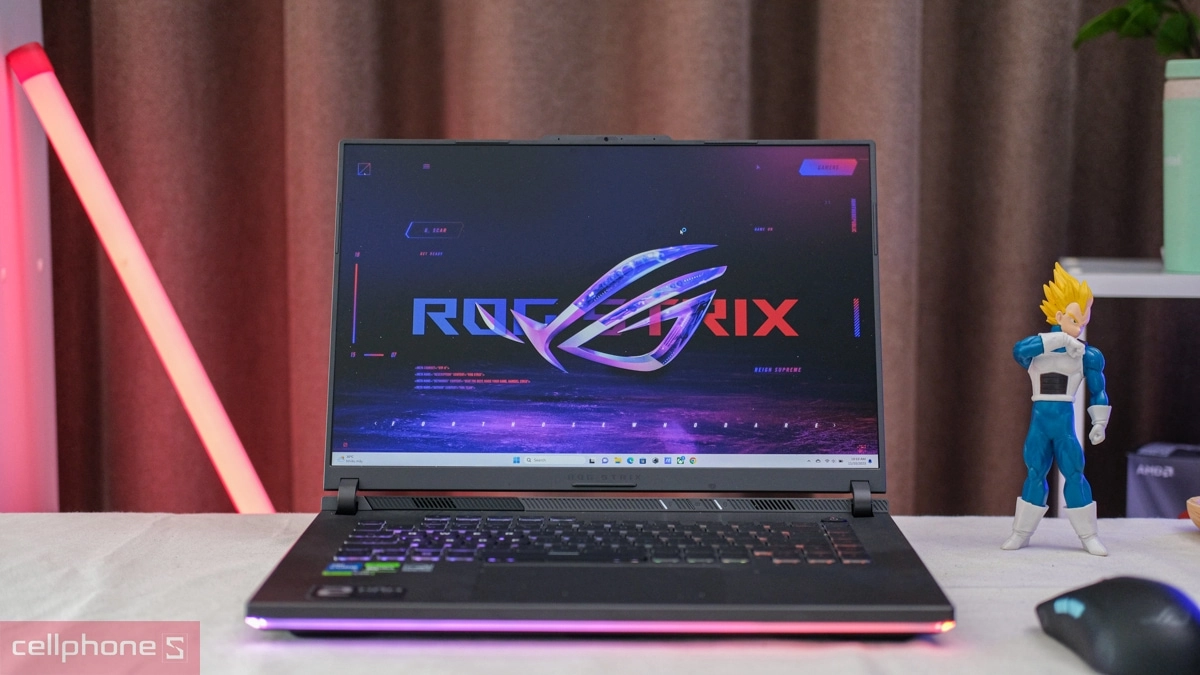 Asus ROG Strix G16 bứt phá tốc độ vượt mọi giới hạn