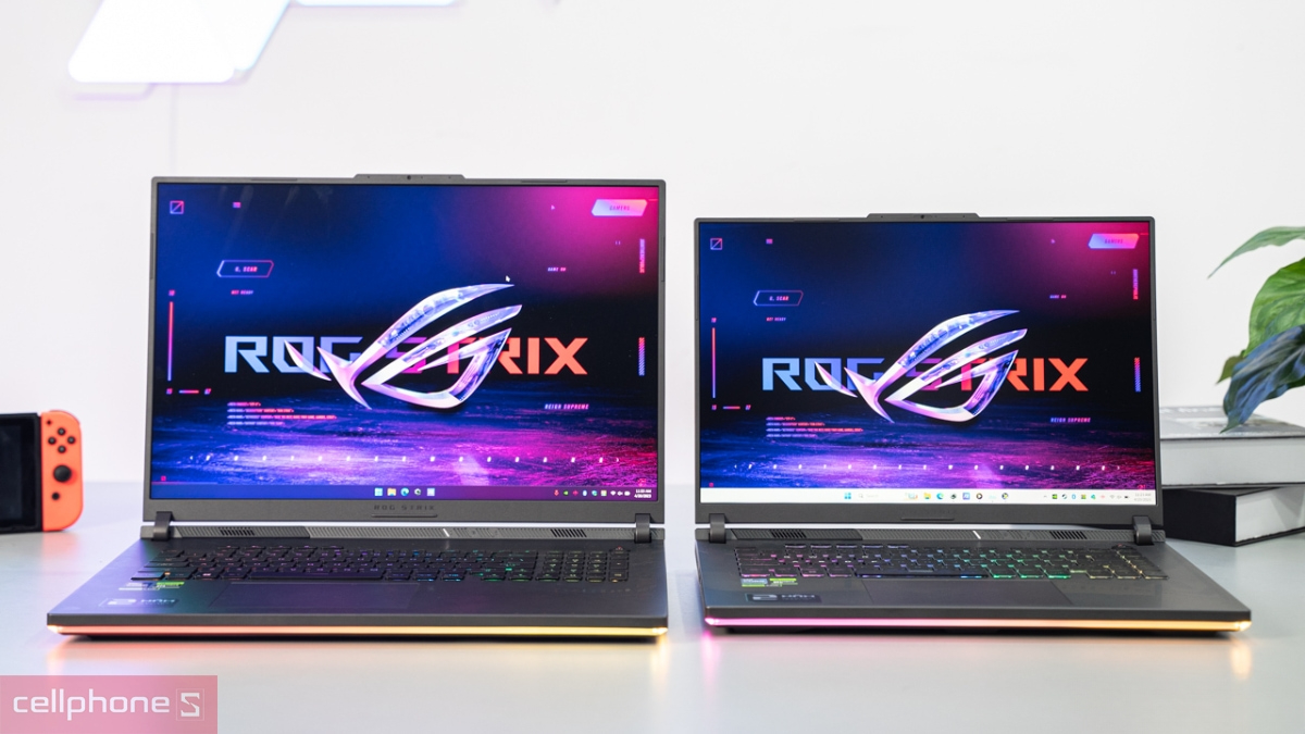Asus ROG Strix G16 sở hữu ngoại hình mang tính hiện đại
