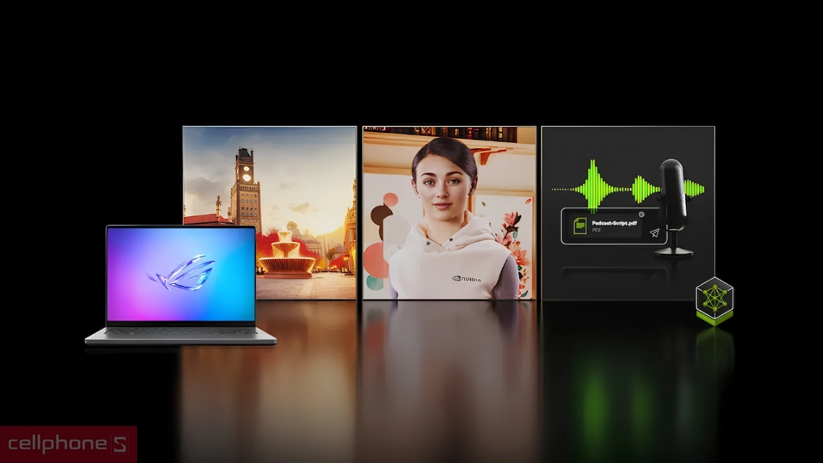 tính năng AI của Asus ROG Zephyrus G14 