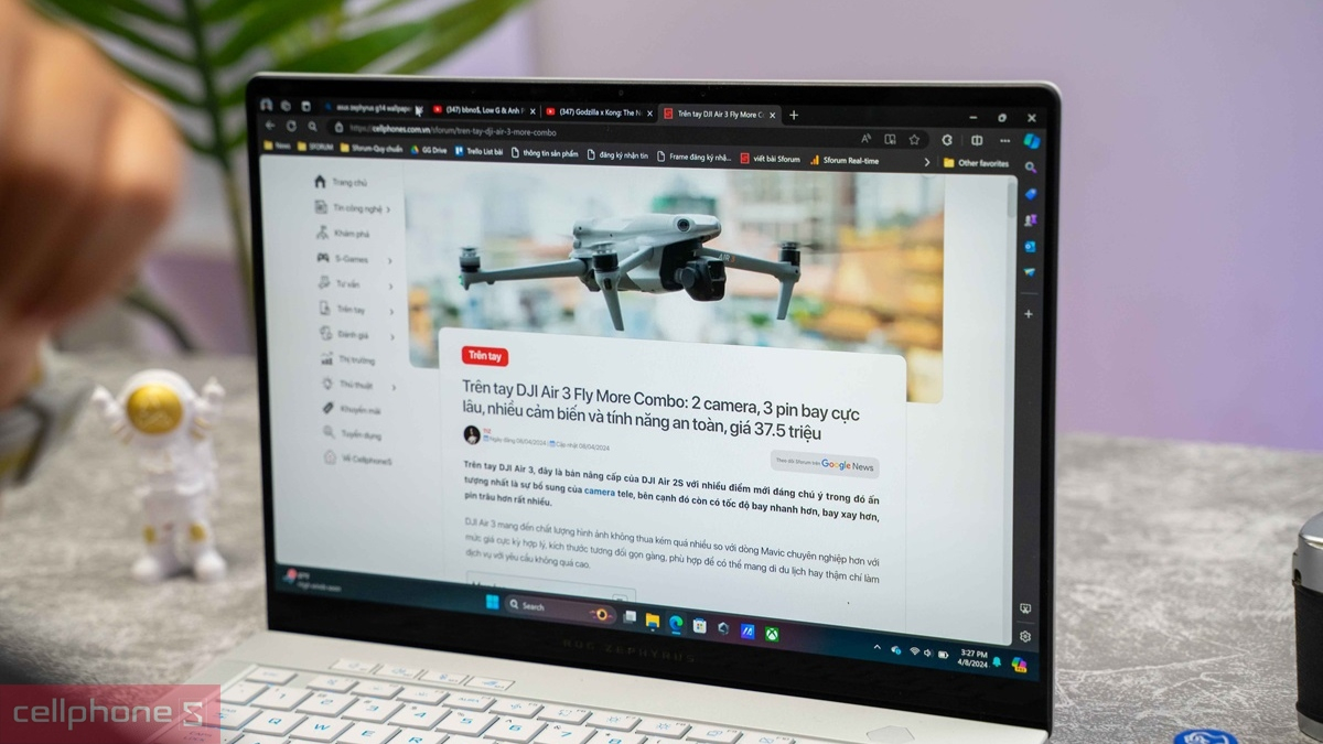 Asus ROG Zephyrus G14 có trợ lý ảo hỗ trợ 