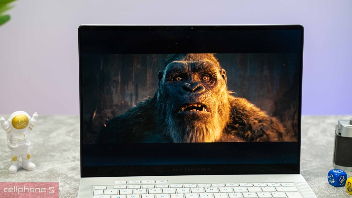 màn hình Asus ROG Zephyrus G14 hiển thị sắc nét