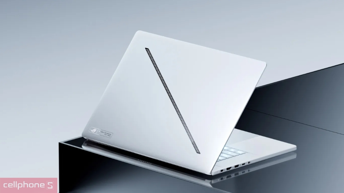 Asus Rog Zephyrus G16 có khung nhôm CNC mỏng nhẹ và kết cấu cứng cáp