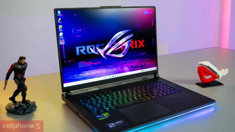 Asus Rog Strix có màn hình sắc nét Màn hình Asus Rog Strix