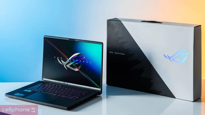 Asus Rog Zephyrus laptop gaming thiết kế mỏng nhẹ
