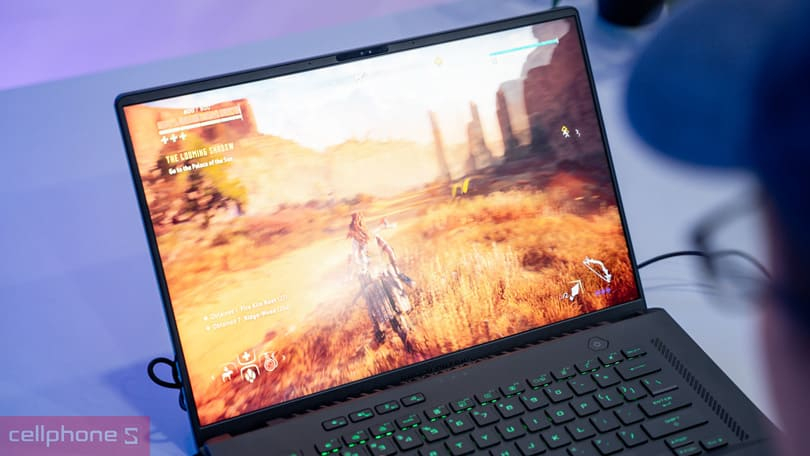 Màn hình Asus ROG Zephyrus sắc nét