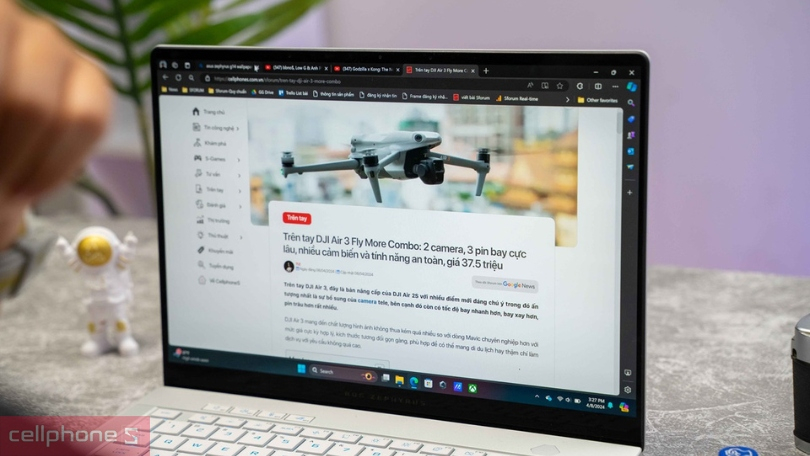 Màn hình laptop Asus Gaming ROG Zephyrus G14 GA403UU-QS101W