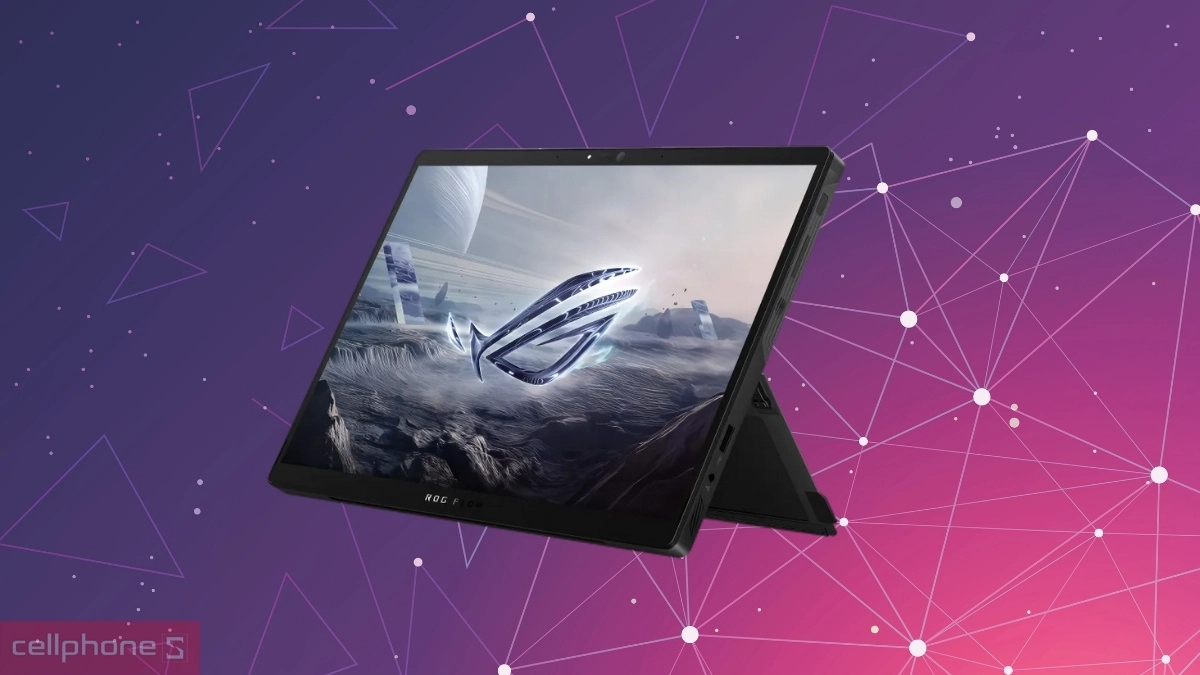 Thiết kế độc đáo của laptop Asus ROG Flow Z13 GZ302EA-RU145WS
