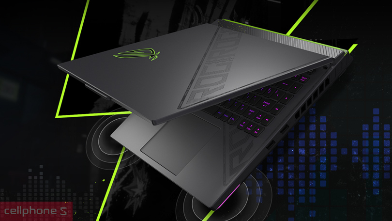 Thiết kế laptop Asus ROG Strix G16 G614JI-N4125W