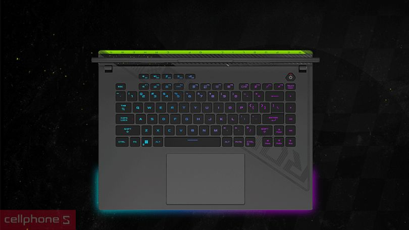 Thiết kế laptop Asus ROG Strix G16 G614JIR-N4046W