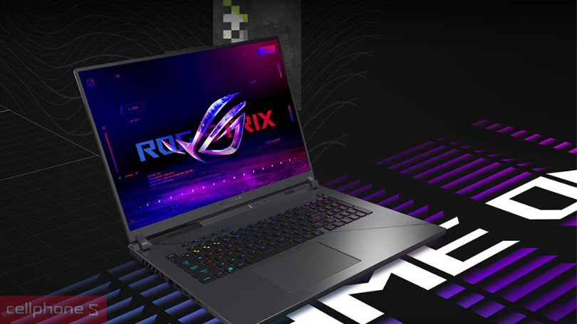 Cổng kết nối  laptop Asus ROG Strix G16 G614JIR-N4046W