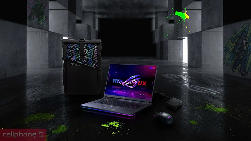 Thiết kế, hệ thống tản nhiệt của laptop Asus ROG Strix G16 G614JV-N3514W
