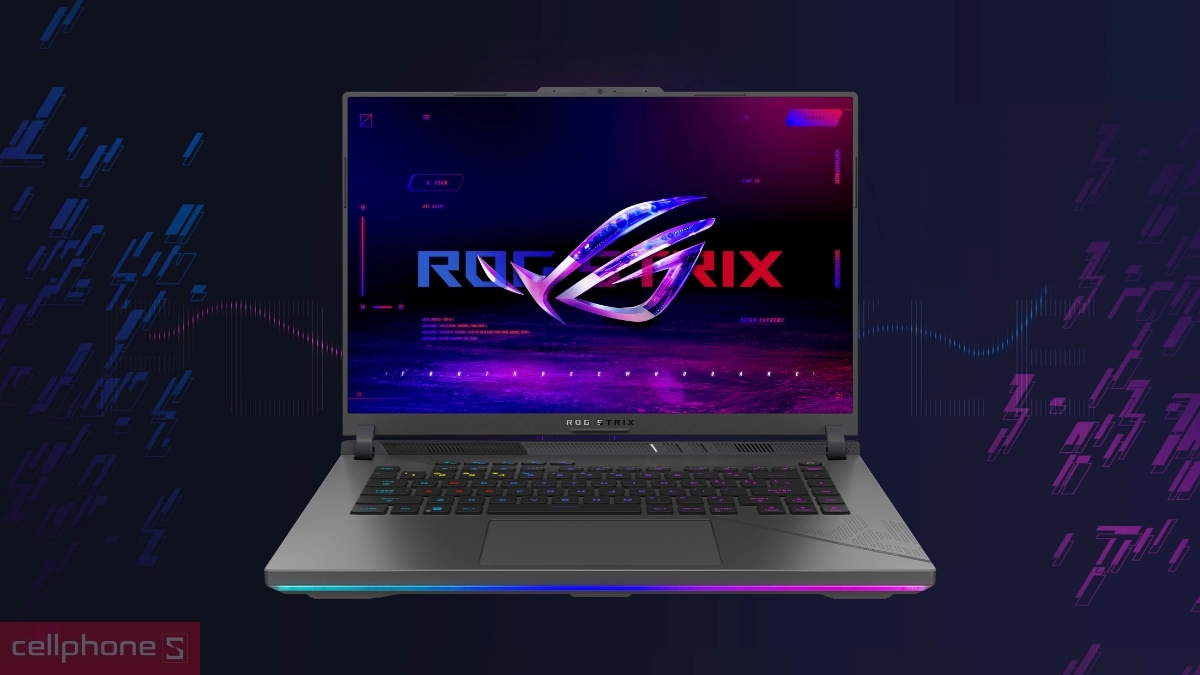 Màn hình 16 inch 2.5K sắc nét, chuẩn màu DCI-P3