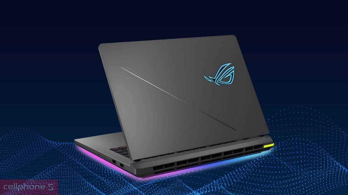 Thiết kế, màu sắc bên ngoài của laptop Asus ROG Strix G16 G615JPR-S5107W