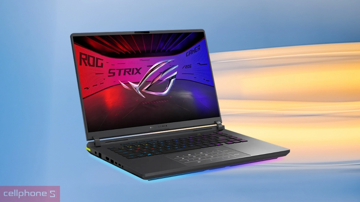 Hệ thống cổng kết nối đa dạng của laptop Asus ROG Strix G16 G615JPR-S5107W