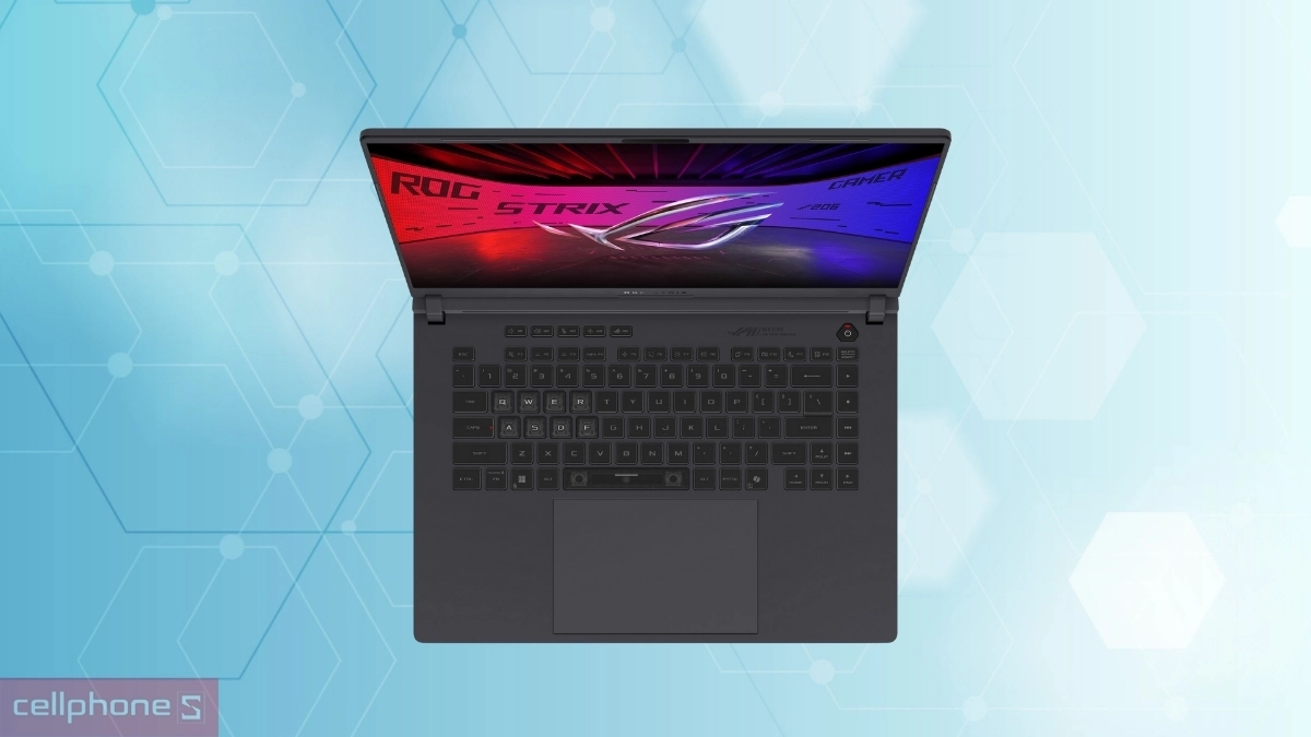 Hiệu năng AI mạnh mẽ của laptop ASUS ROG Strix G16 G615LW-S5135W