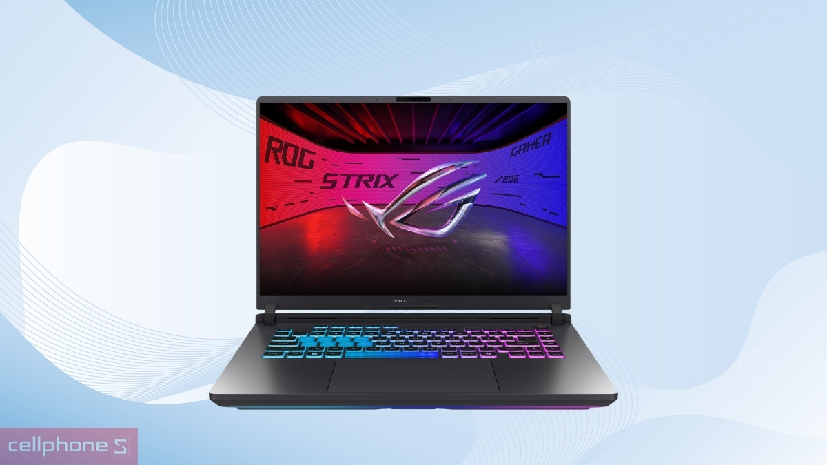 Hiệu suất tính toán, xử lý đồ họa mạnh mẽ của laptop ASUS ROG Strix G16 G615LW-S5135W
