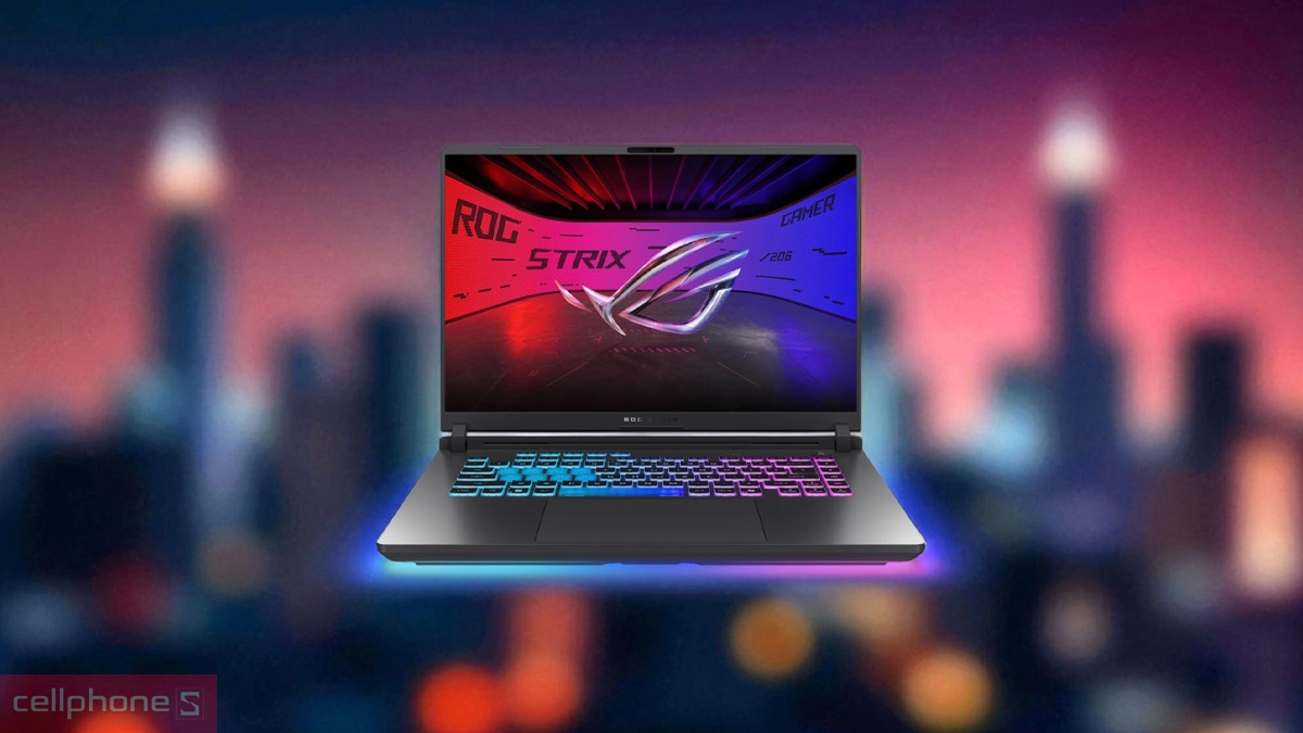 Hiệu năng AI mạnh mẽ của laptop ASUS ROG Strix G16 G615LW-S5219W