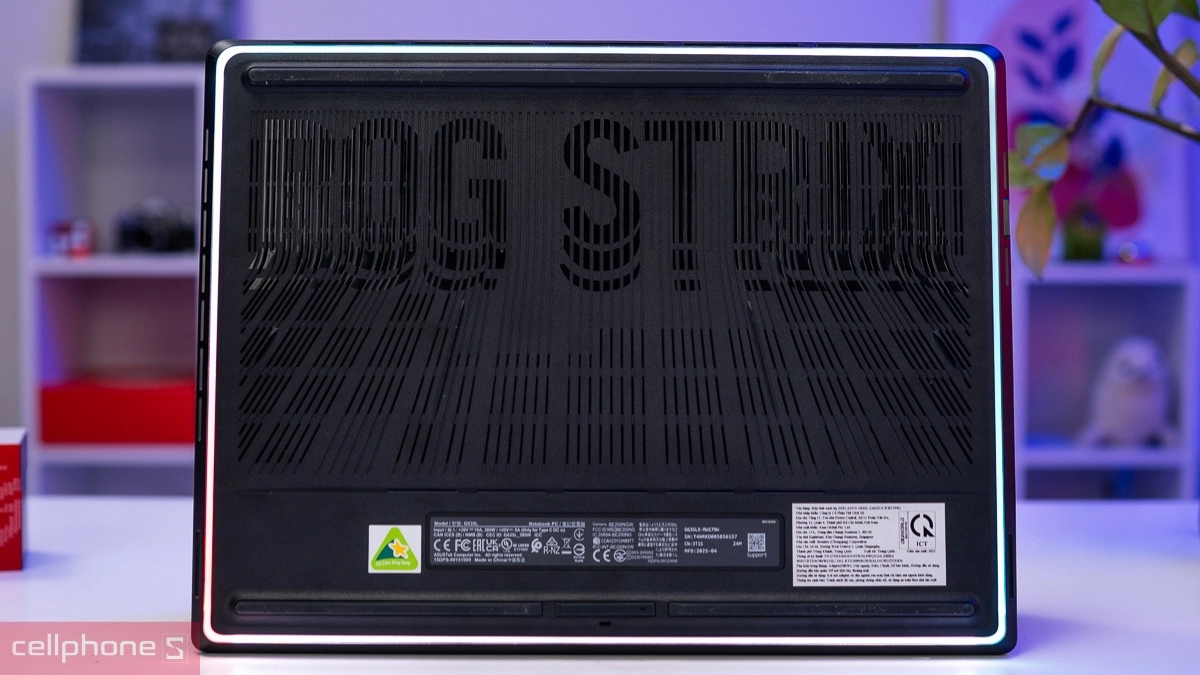 Tản nhiệt của laptop ASUS ROG Strix SCAR 16 G635LX-RW192W