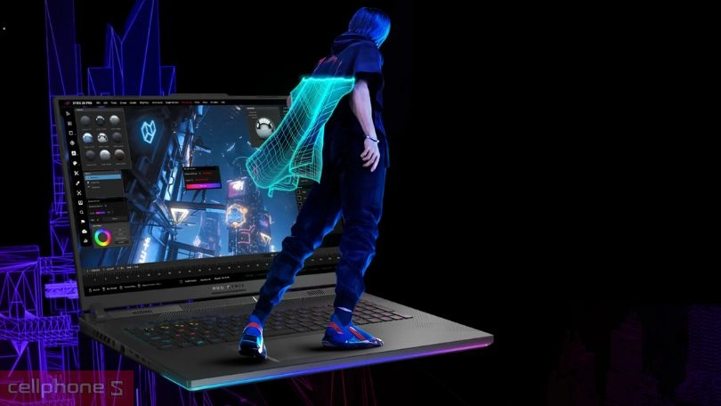 Khả năng đa nhiệm, lưu trữ của laptop ASUS ROG STRIX SCAR 18 G834JYR-R6199