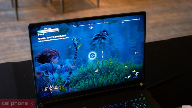 Hiệu suất AI của laptop ASUS ROG Strix SCAR 18 G835LW-SA172W