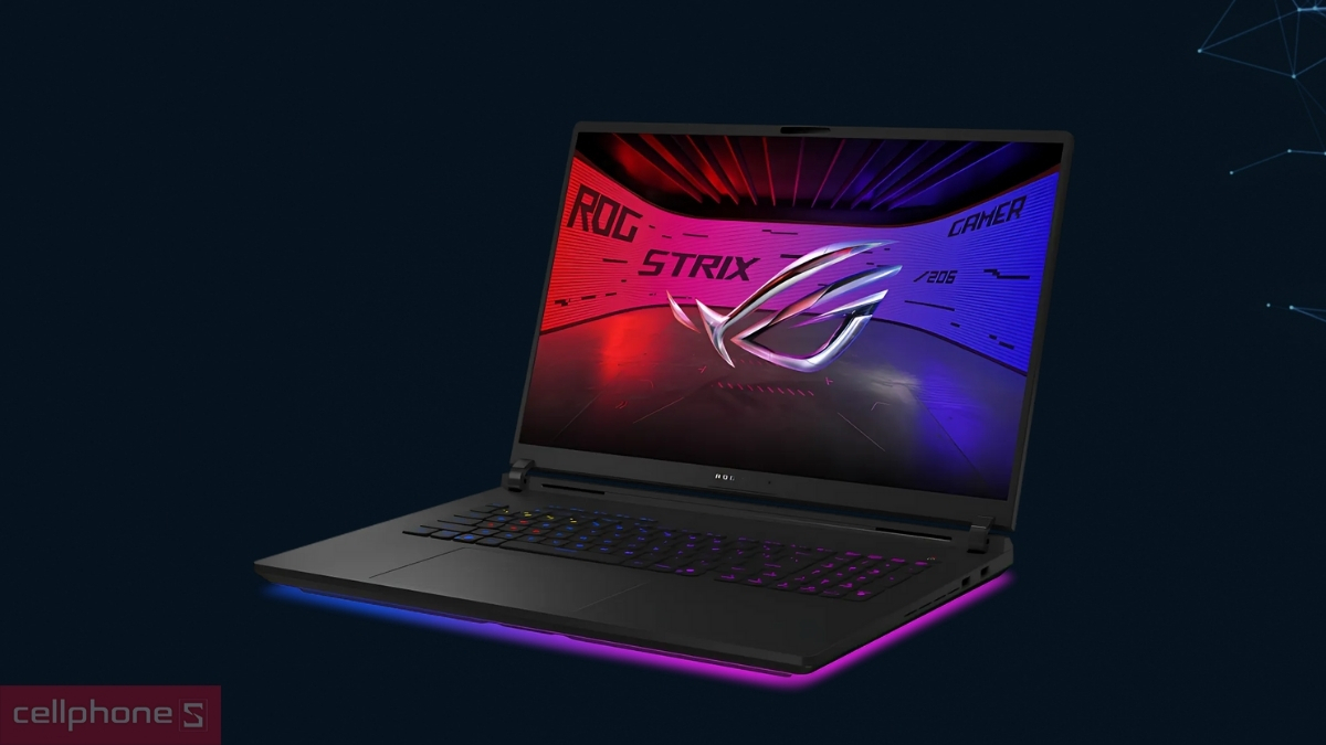 CPU, Card đồ họa, tản nhiệt mạnh mẽ của laptop Asus ROG Strix Scar 18 G835LX-SA208W