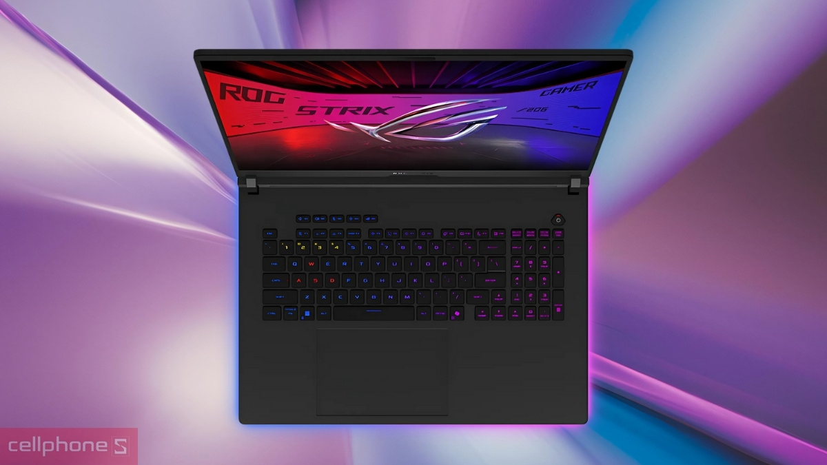 Thiết kế laptop Asus ROG Strix Scar 18 G835LX-SA208W